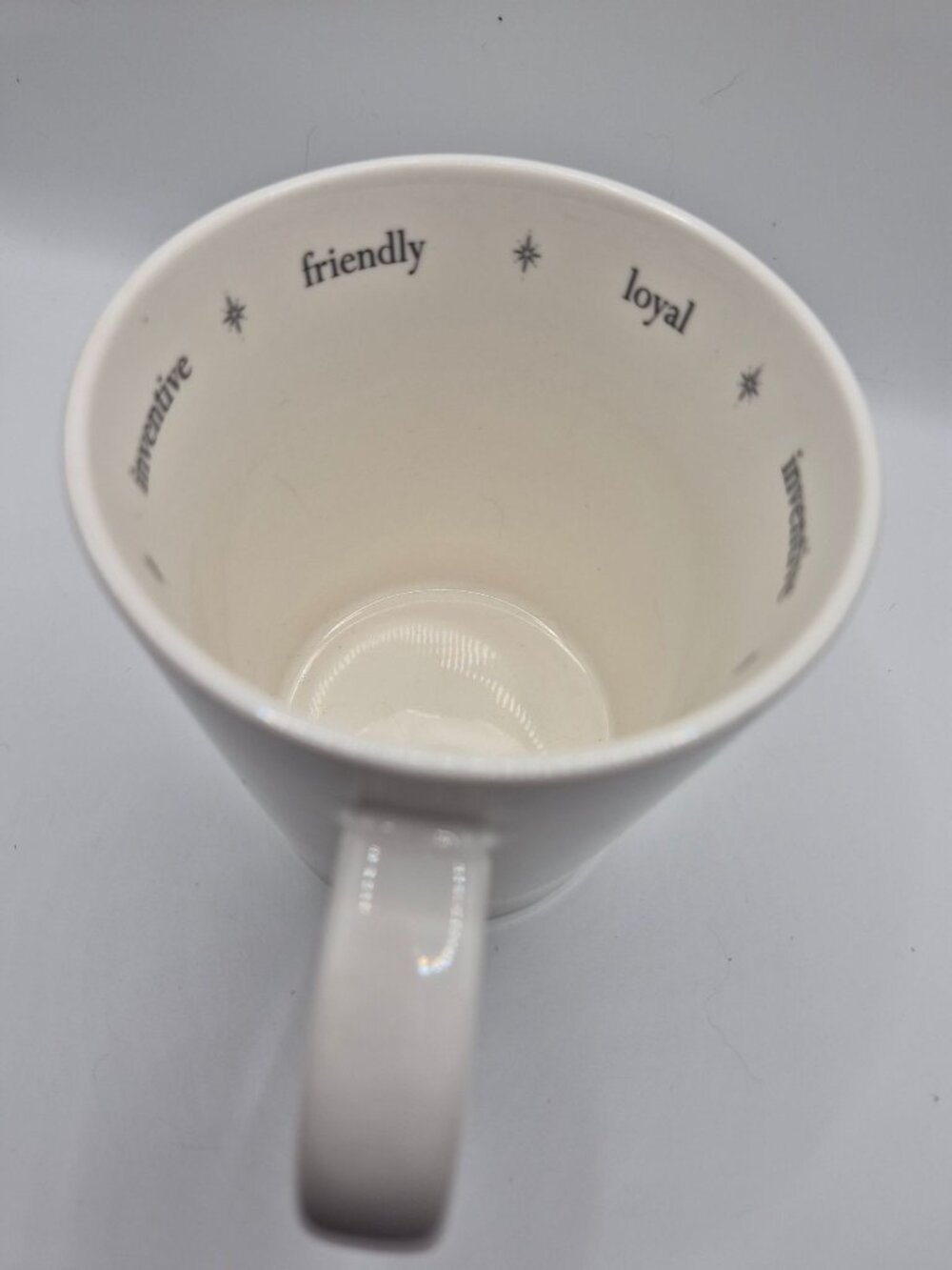 Aquarius Zodiac Mug By Williams Sonoma With Octopus Design Messages - Picture 5 of 6